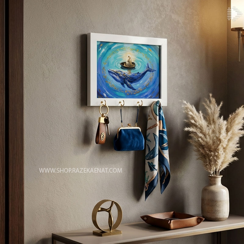 تابلو جاکلیدی طرح سلیمان و نهنگ